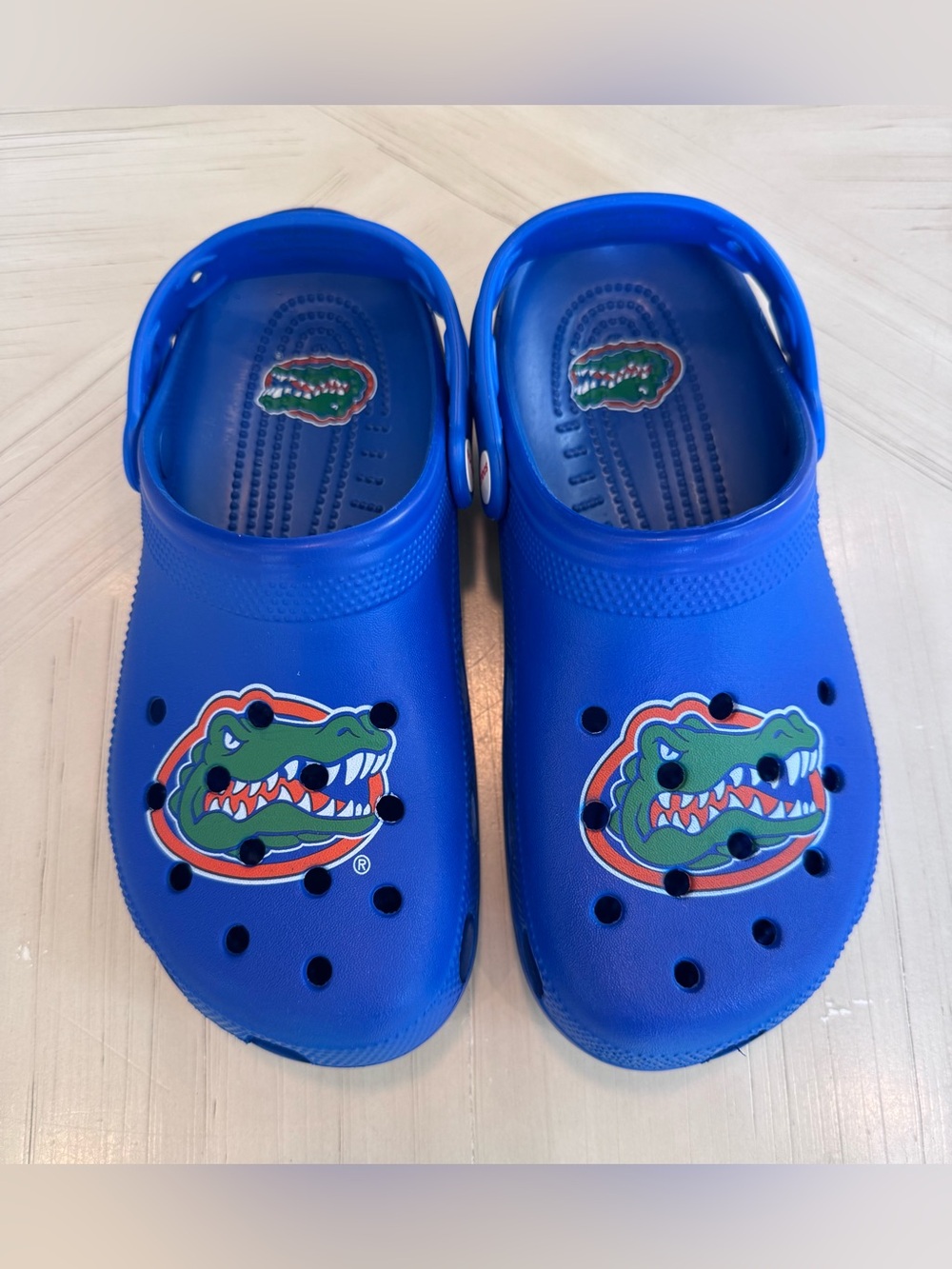 💙🧡 Like New University of Florida Gators Crocs – Worn Once! Size: M7 / W 9 - Picture 5 of 16